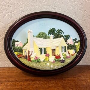 3D Lakeland studios Bermuda Cottage wall art